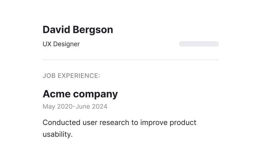 Access to expert experience Bad Practice