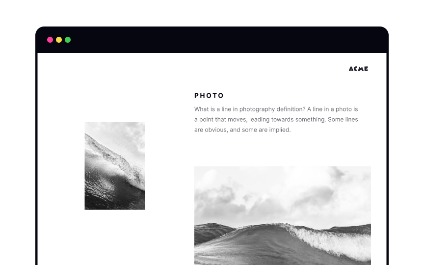 Active negative space in web design Best Practice