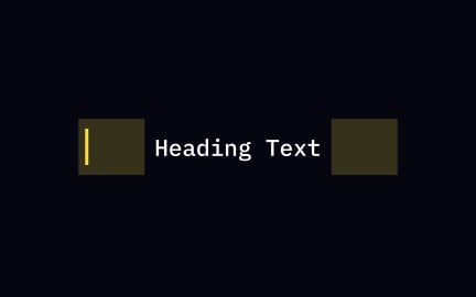 Adding heading