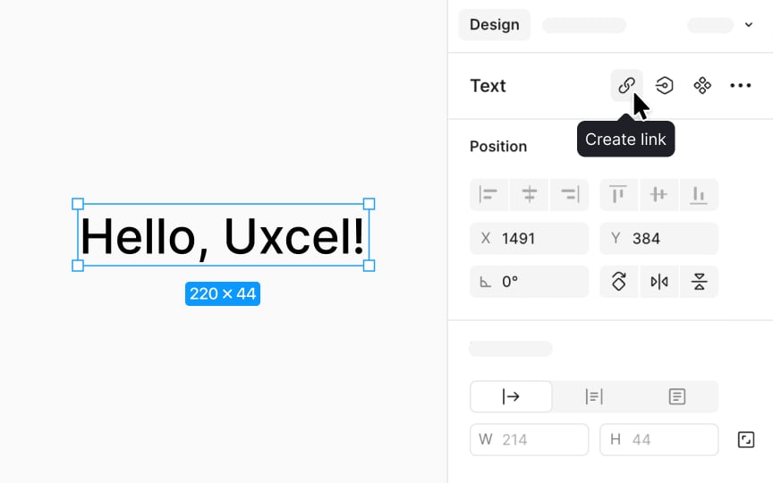 Adding links to text