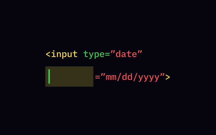 Adding placeholders