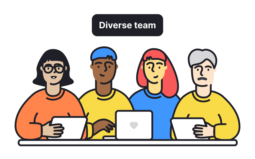 Aim for diversity hiring