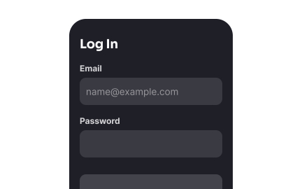 Put labels above inputs to enhance scannability