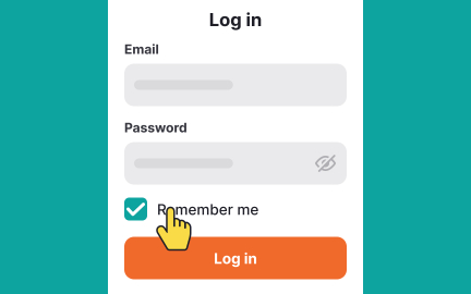 Allow usernames or emails to be remembered