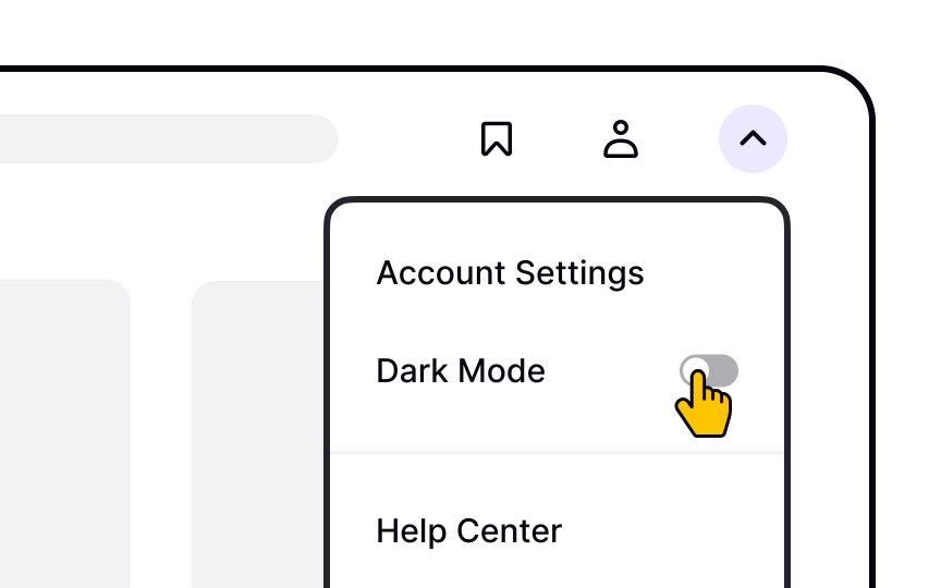 Allow users to turn dark mode on and off Best Practice