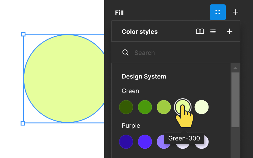 Apply color styles Best Practice
