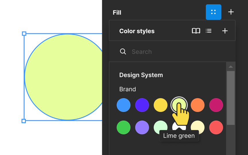 Apply color styles Bad Practice