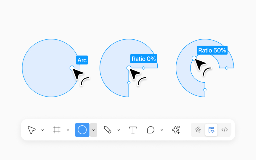 Arc tool