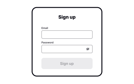 Ask for necessary information only 