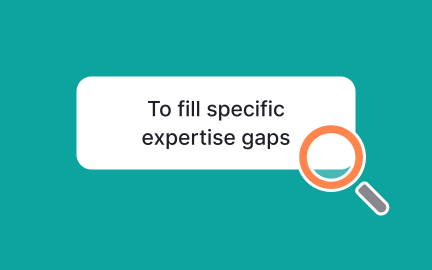 Assess your company’s needs