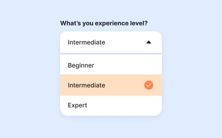 Assess your skills and level of seniority