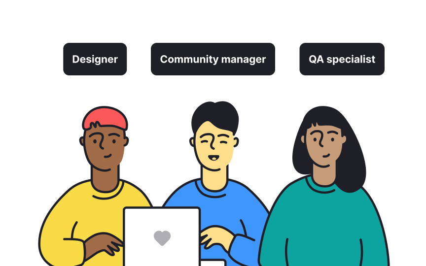 Assign team members to conduct interviews Bad Practice