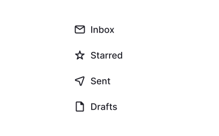 Balance out icons visually