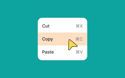 Basic dropdown menu