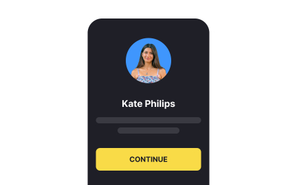 Provide optimal button size and touch area
