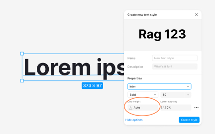 Calculating readable line heights