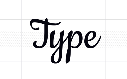 Calligraphic scripts