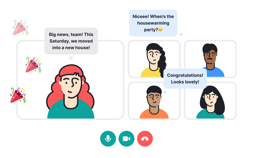 Celebrate personal and professional wins