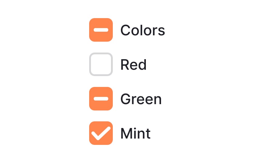 Offer users more options in an organized manner Bad Practice