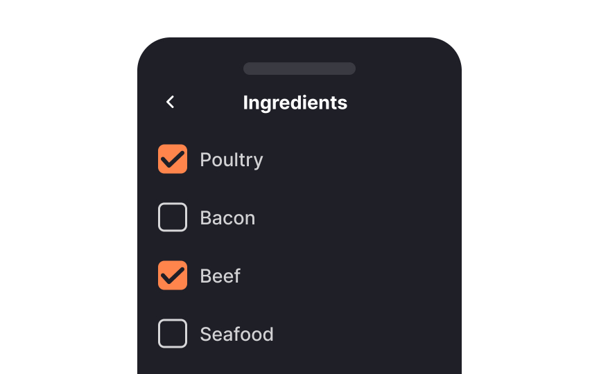 Use checkboxes for multiple related options Best Practice
