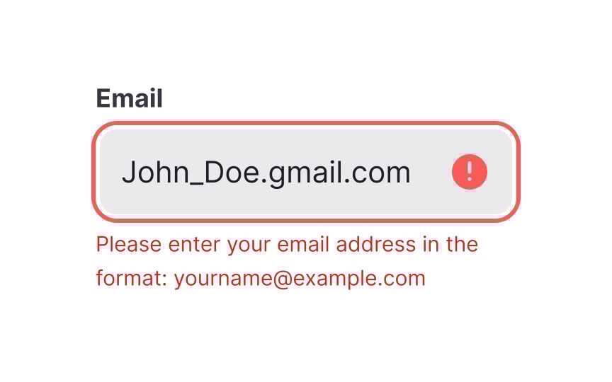 Write clear and concise error messages Best Practice