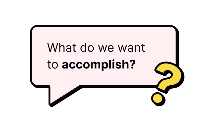 Communicating group purpose Best Practice