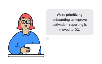 Communicating trade-offs