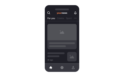 Consider users' needs when choosing navigation