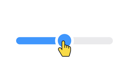 Continuous slider