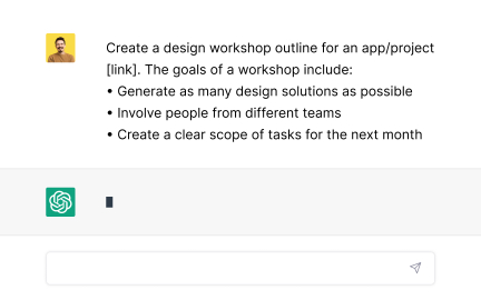 Create a workshop outline