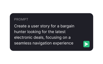 Create user stories