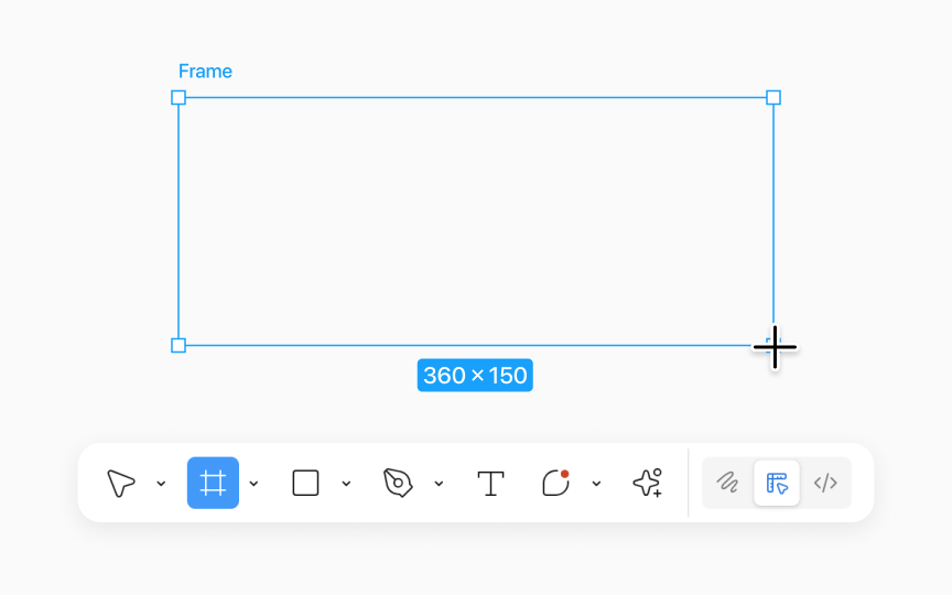 Creating a frame
