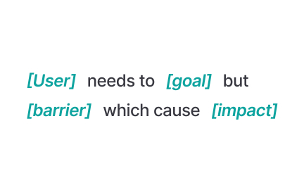 Creating effective problem statements