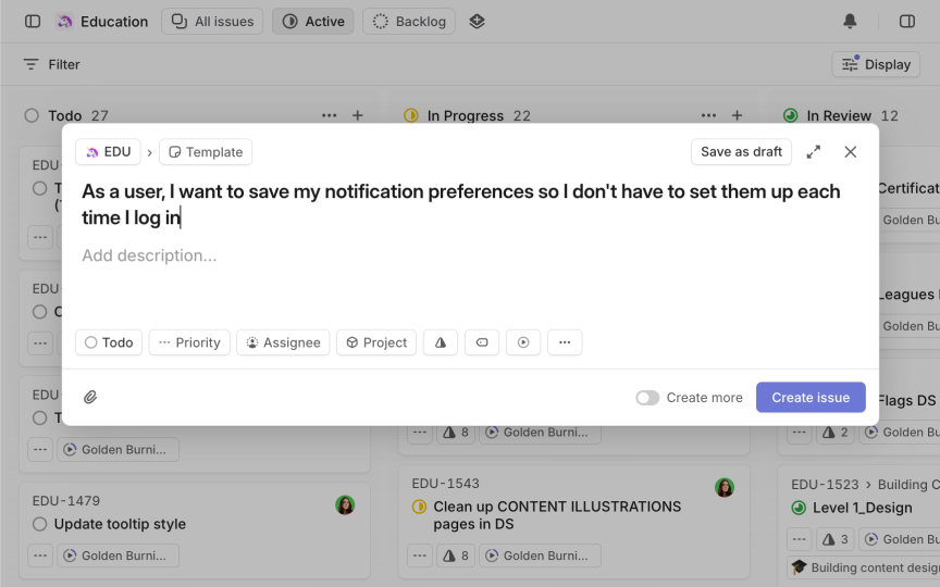 Creating effective product backlog items Best Practice