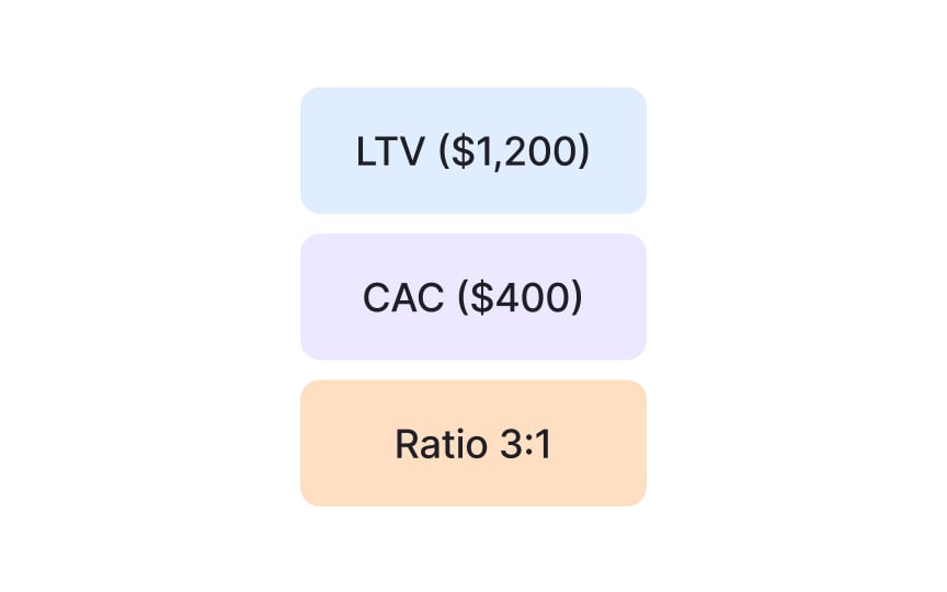 Customer lifetime value (LTV)