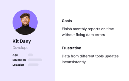 Defining goals and frustrations
