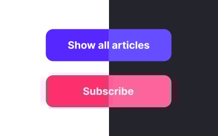 Use desaturated colors