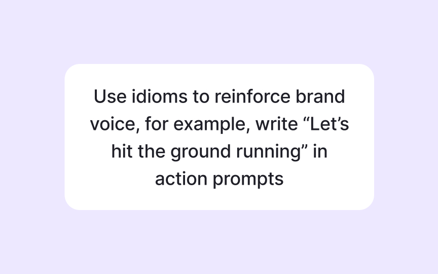 Designing for localization and global audiences Bad Practice