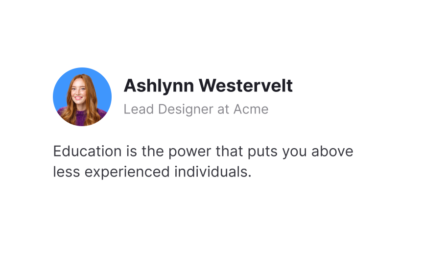 Develop a desire to teach Bad Practice