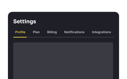 Use white space as dividers