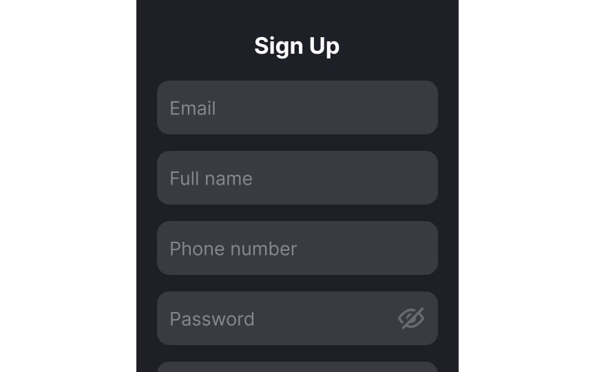 Limit signing up to one page Bad Practice