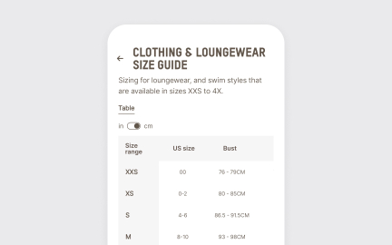 Don't leave table headers empty