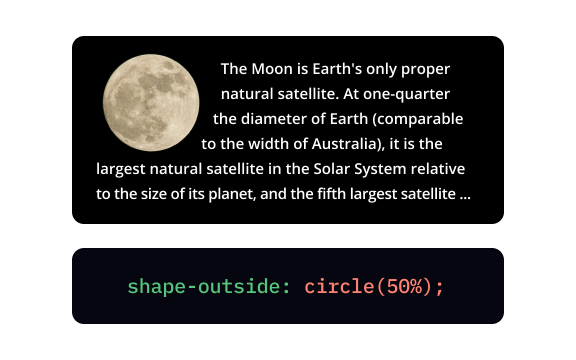 CSS shape-outside property