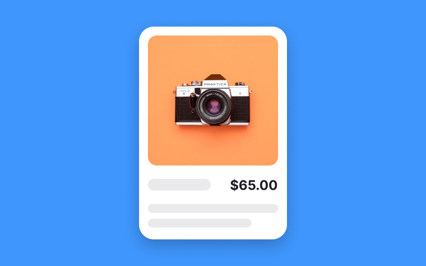 Elevated card
