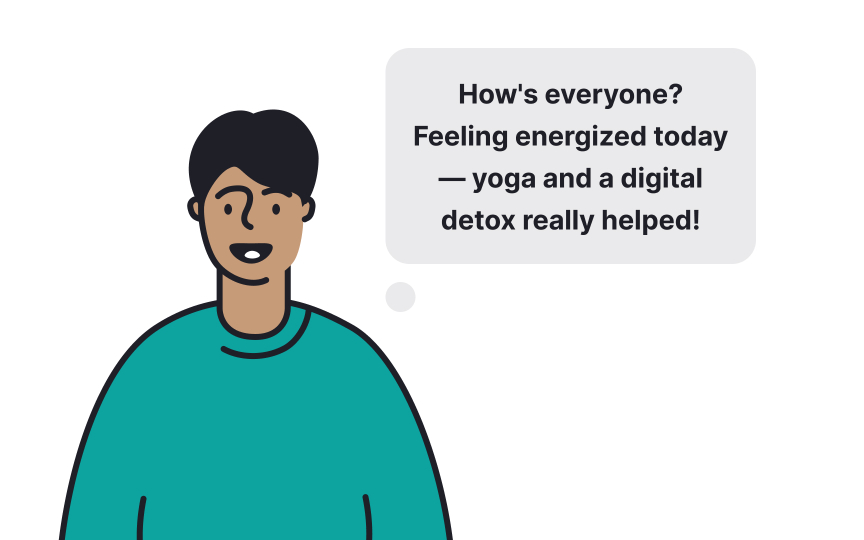 Encourage informal meetings Best Practice