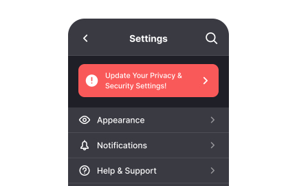 Make system alerts highly visible