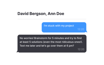 Establish a creative environment