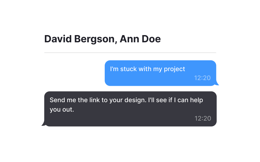 Establish a creative environment Bad Practice