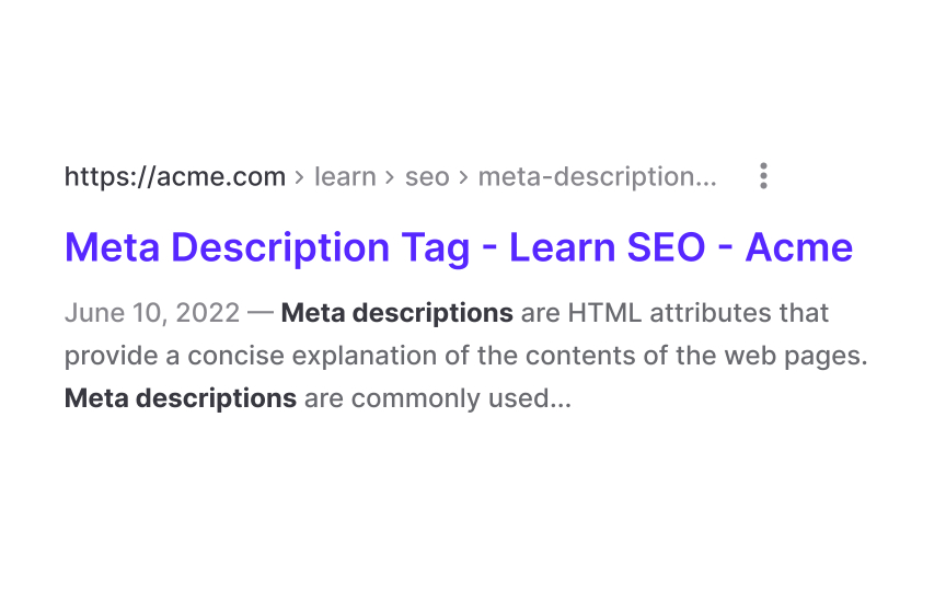 Familiarize yourself with SEO Best Practice
