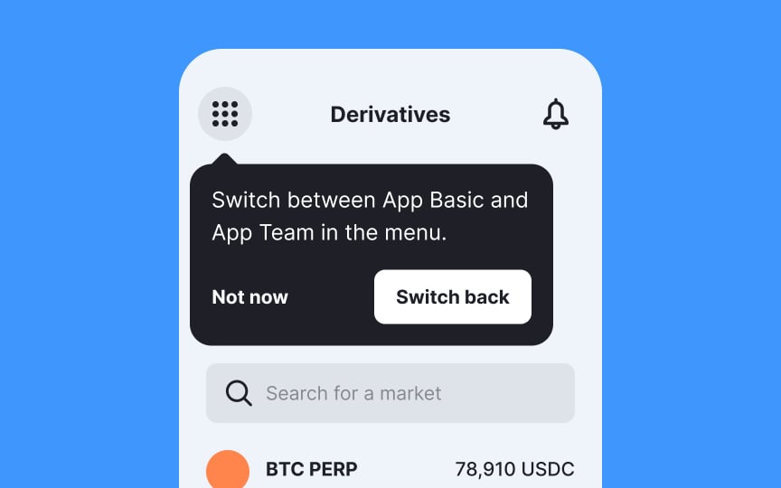 Feature-based onboarding